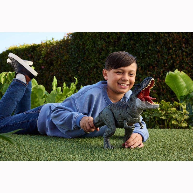 Mattel Jurassic World Rebirth T-Rex με Επαναλαμβανόμενο Δάγκωμα & Ήχους- Μήκος 54,50cm (JCH02)