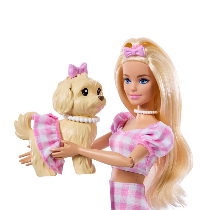 Mattel Barbie Twinning Looks Barbie & Σκυλάκι Ασορτί Εμφάνιση (JFP36)