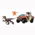 Mattel Jurassic World Rebirth Δεινόσαυρος με Όχημα & Φιγούρα (JGB59)