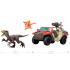 Mattel Jurassic World Rebirth Δεινόσαυρος με Όχημα & Φιγούρα (JGB59)