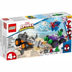 Lego Spidey Amazing Friends Hulk vs. Rhino Truck Showdown (LE10782)