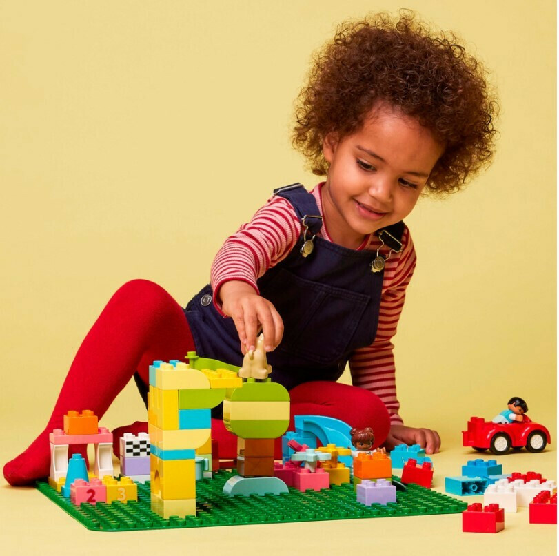 Lego Duplo Green Building Plate (LE10980)