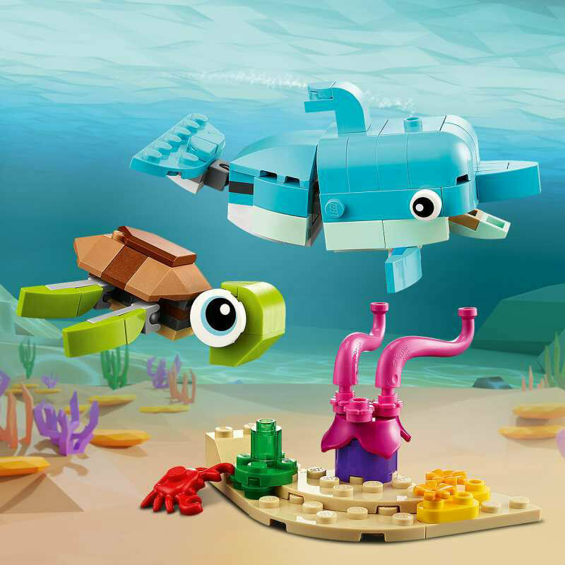 Lego Creator Doplhin and Turtle (LE31128)