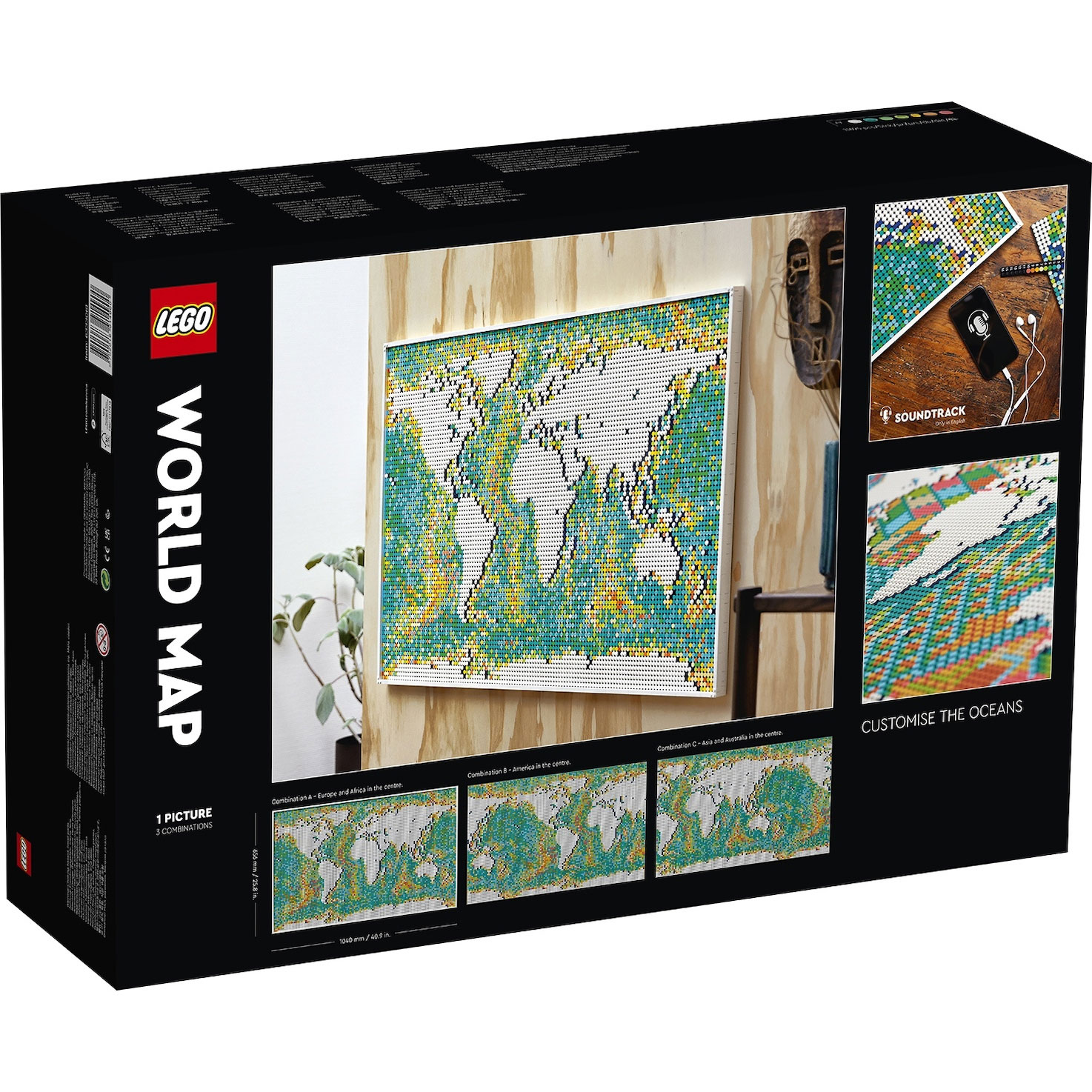 Lego Art World Map (LE31203)