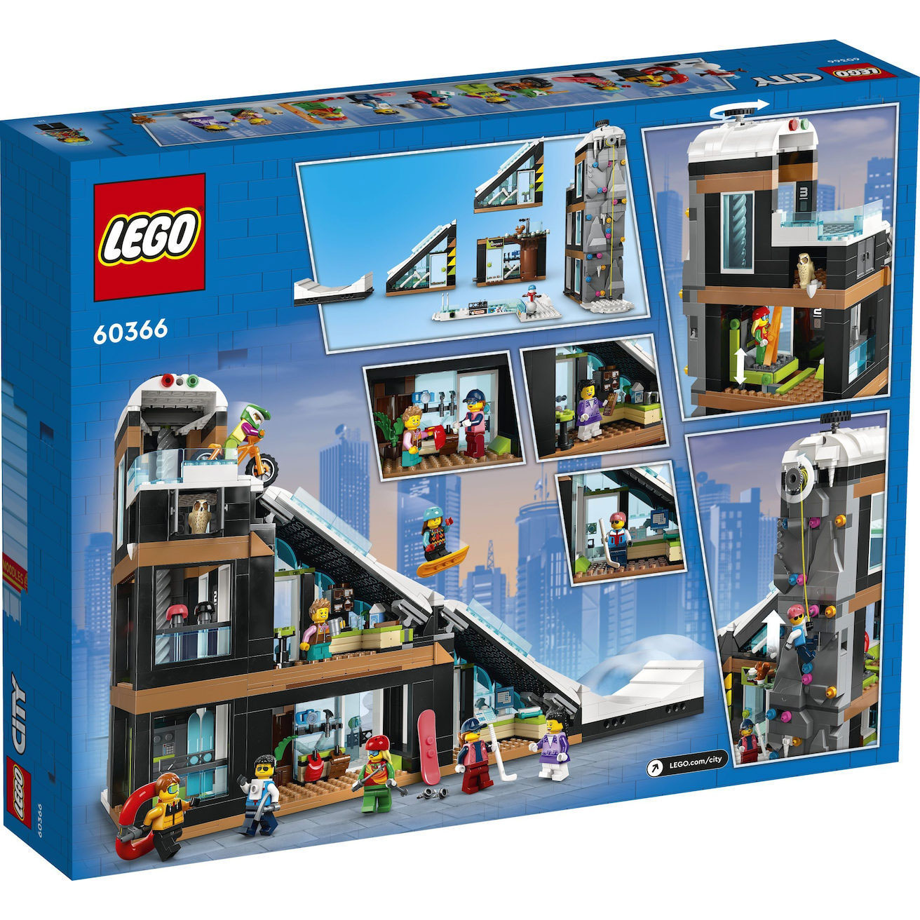 Lego Cty Ski and Climbing Center (LE60366)