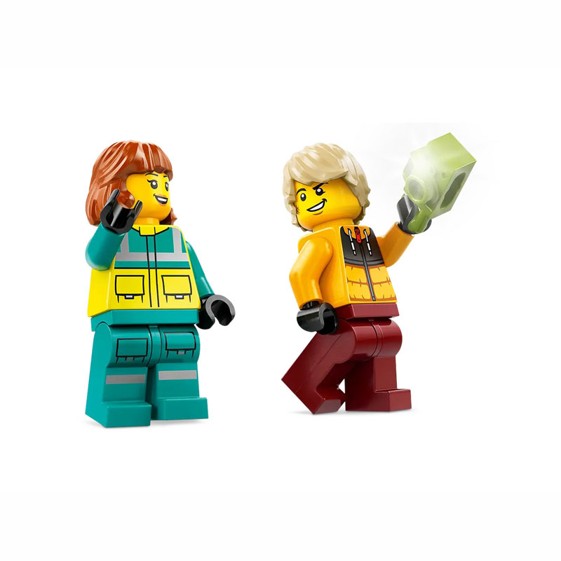 Lego City Ασθενοφόρο και Snowboarder (60403)