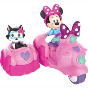 Giochi Preziosi Φιγούρα Minnie 7,5 cm με Όχημα- 2 σχέδια (MCN18000)