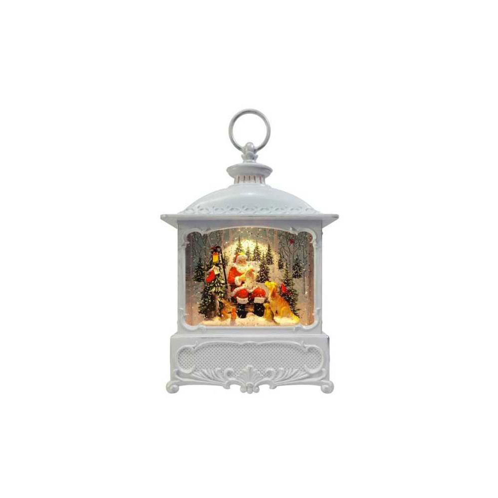 Spieluhrenwelt Latern Santa Ζωάκια Σκηνικό 30cm (MMMD-62018)