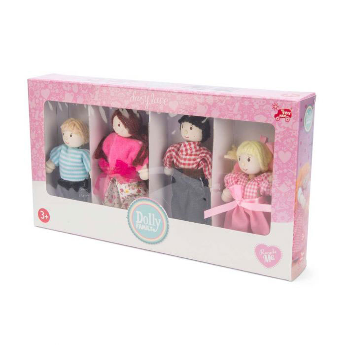 Le Toy Van Οικογένεια Dolly 4 Τεμάχια (P053 )