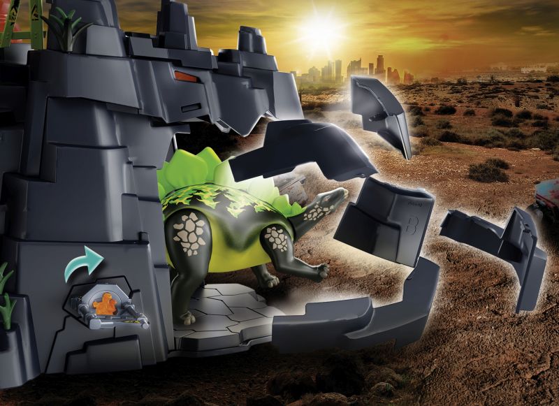 Playmobil  Ο Βράχος των Δεινοσαύρων (PL70623)