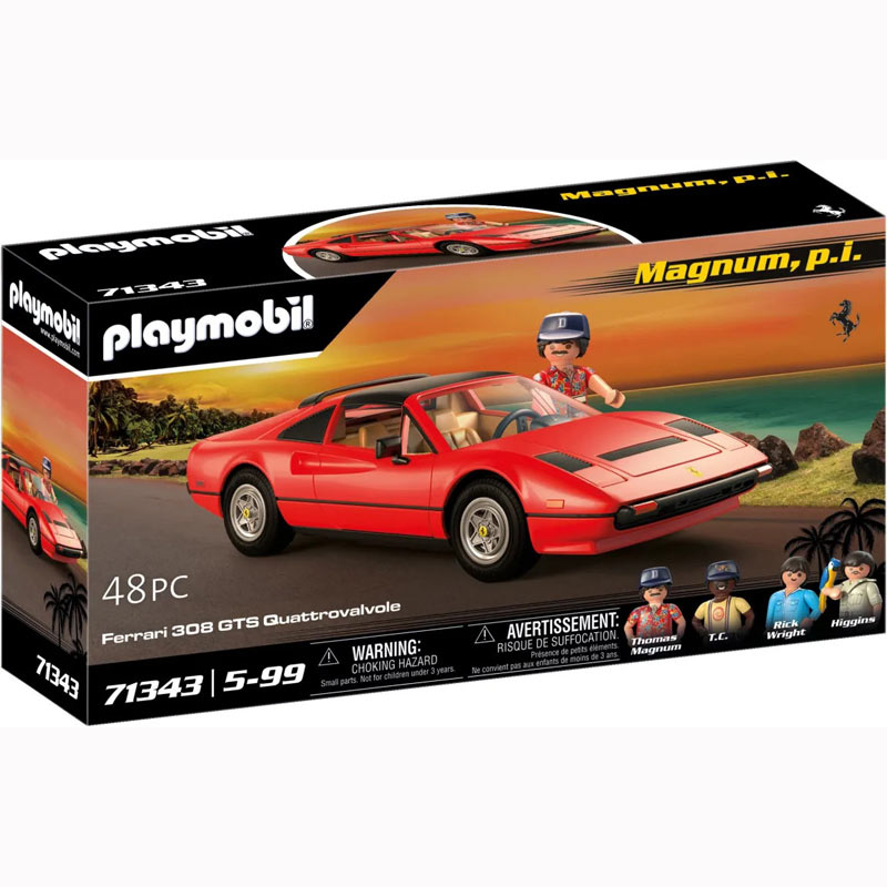 Playmobil Magnum P.I. Ferrari 308GT (71343)