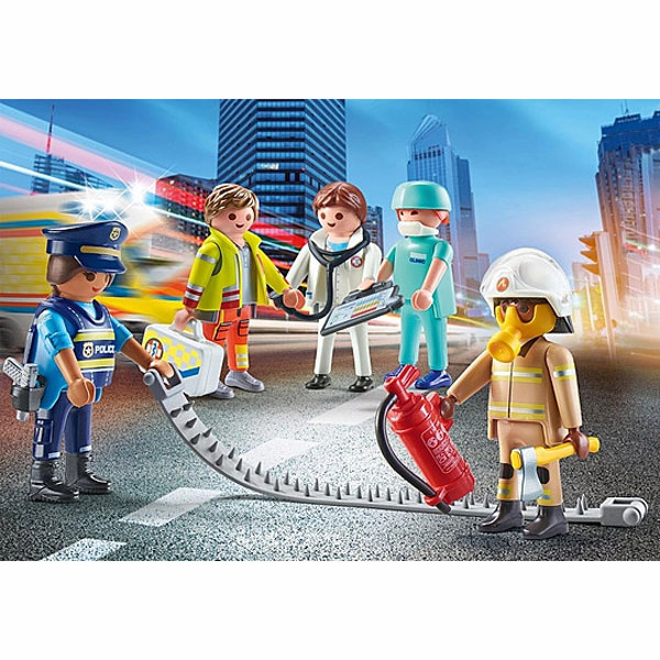 Playmobil City Action My Figures: Ομάδα Διάσωσης (71400)