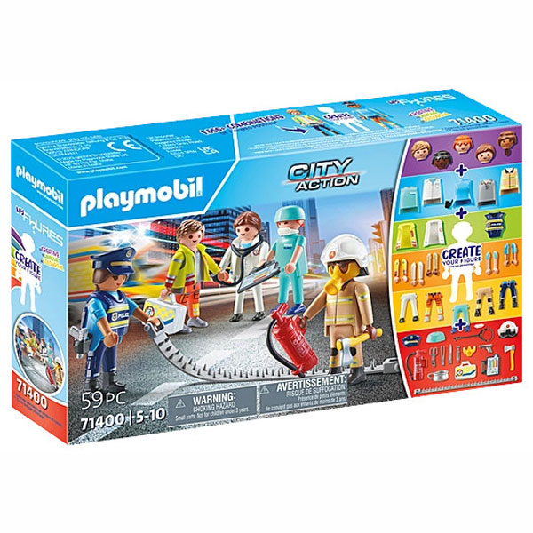 Playmobil City Action My Figures: Ομάδα Διάσωσης (71400)