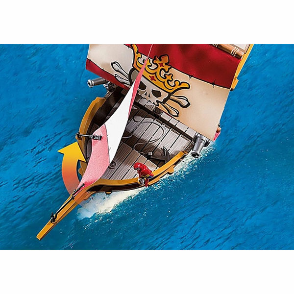 Playmobil Pirates Πειρατική Γαλέρα "Ο Βασιλιάς των Πειρατών" (71418)