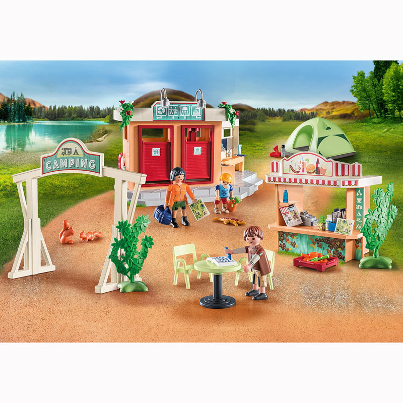 Playmobil Family Fun Οργανωμένο Camping (71424)