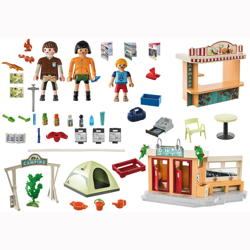 Playmobil Family Fun Οργανωμένο Camping (71424)