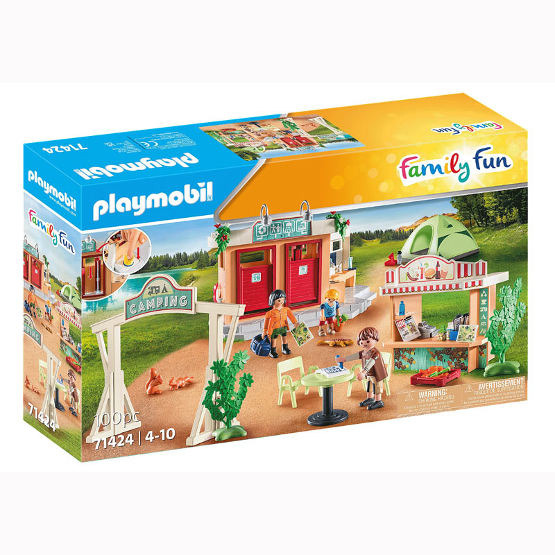 Playmobil Family Fun Οργανωμένο Camping (71424)