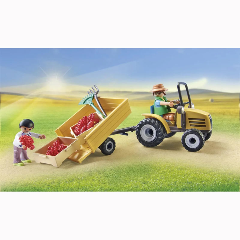 Playmobil Country Τρακτέρ με Βυτιοφόρο (71442)