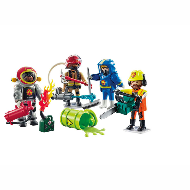 Playmobil Action Heroes My Figures: Επιχείρηση Πυροσβεστικής (71468)