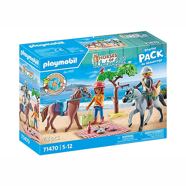 Playmobil Starter Pack Βόλτα στην Παραλία με την Amelia και τον Ben (71470