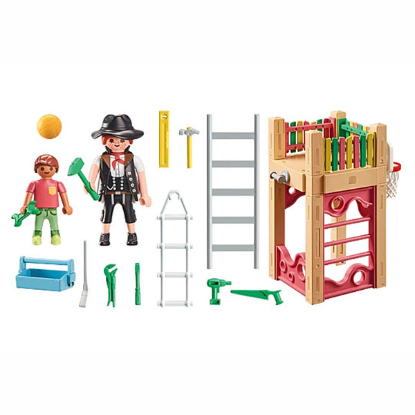 Playmobil My Life Starter Pack Εργασίες Επισκευής Παιδικής Χαράς (71475)