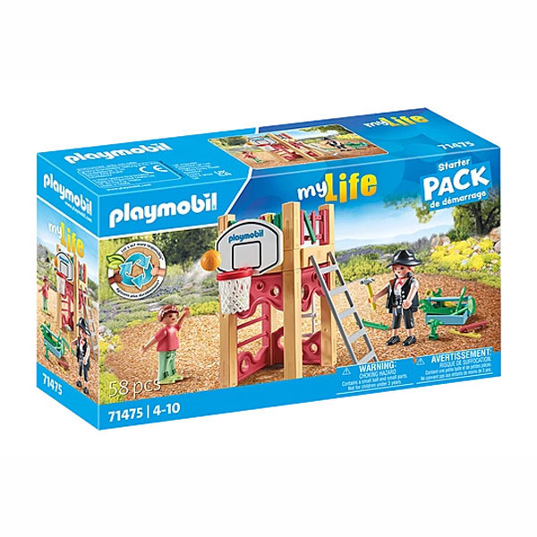 Playmobil My Life Starter Pack Εργασίες Επισκευής Παιδικής Χαράς (71475)