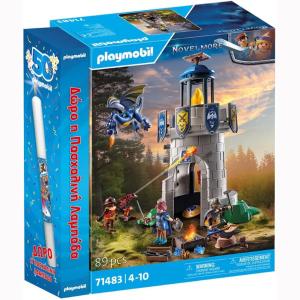 Λαμπάδα Playmobil Πύργος Ιπποτών με Δράκο και Σιδηρουργό (71483)