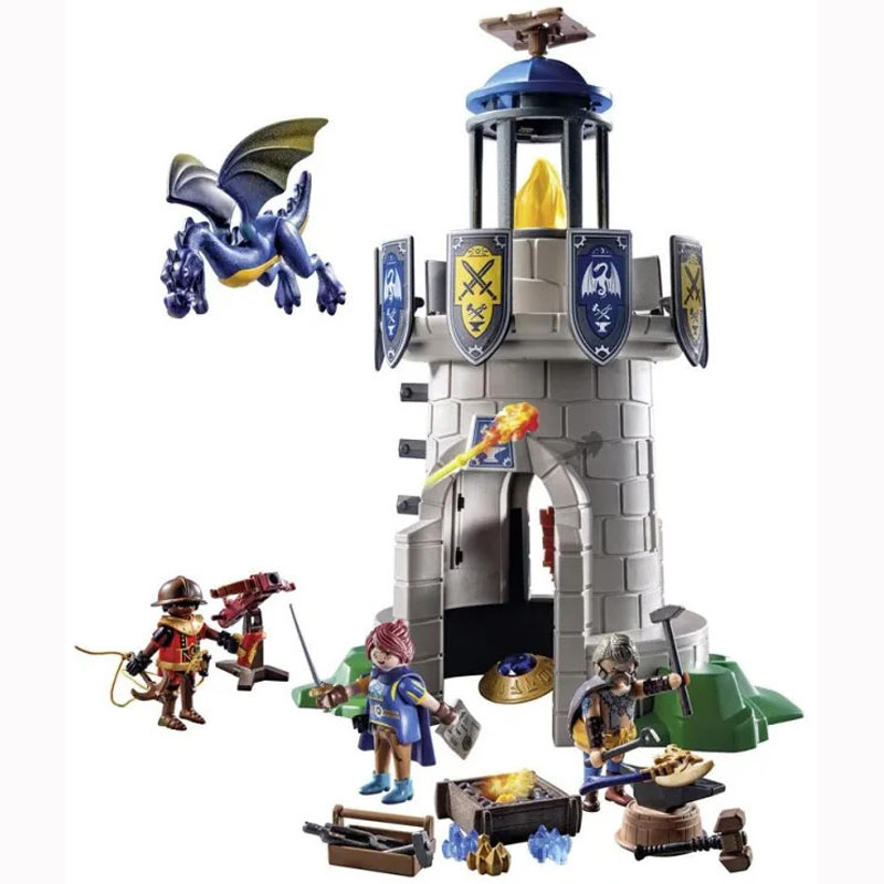 Λαμπάδα Playmobil Πύργος Ιπποτών με Δράκο και Σιδηρουργό (71483)