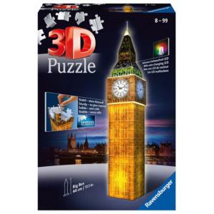 Ravensburger 3D Puzzle Big Ben Night Edition 216 τμχ (12588)