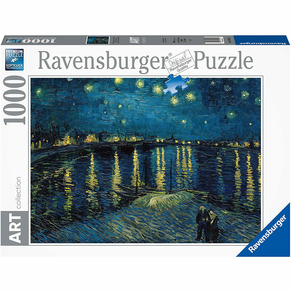Ravensburger Παζλ 1000 τεμ. Art Collection Van Gogh  Έναστρη Νύχτα (15614)