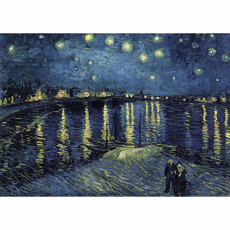 Ravensburger Παζλ 1000 τεμ. Art Collection Van Gogh  Έναστρη Νύχτα (15614)
