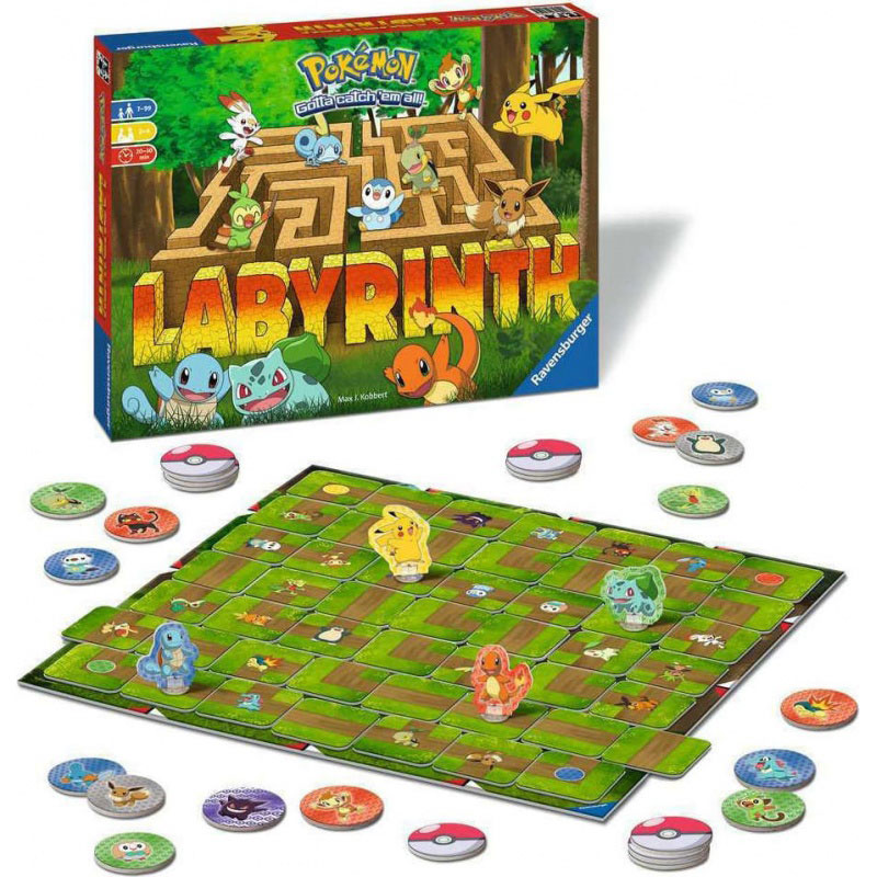 Ravensburger Επιτραπέζιο Labyrinth Pokemon (22590)