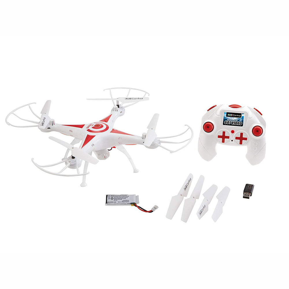 Revell Camera Quadcopter Go! Video Drone (23858)
