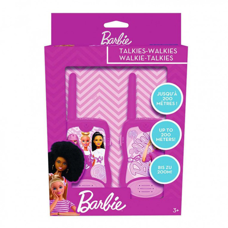 Lexibook Barbie Walkie Talkies up to 100m (TW12BB)