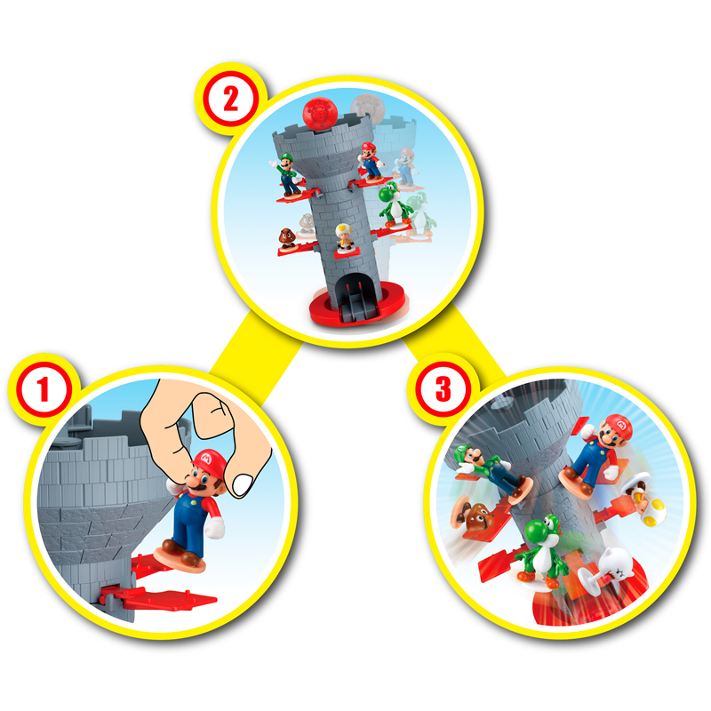 Epoch Επιτραπέζιο Super Mario Blow Up! Shaky Tower (7356)