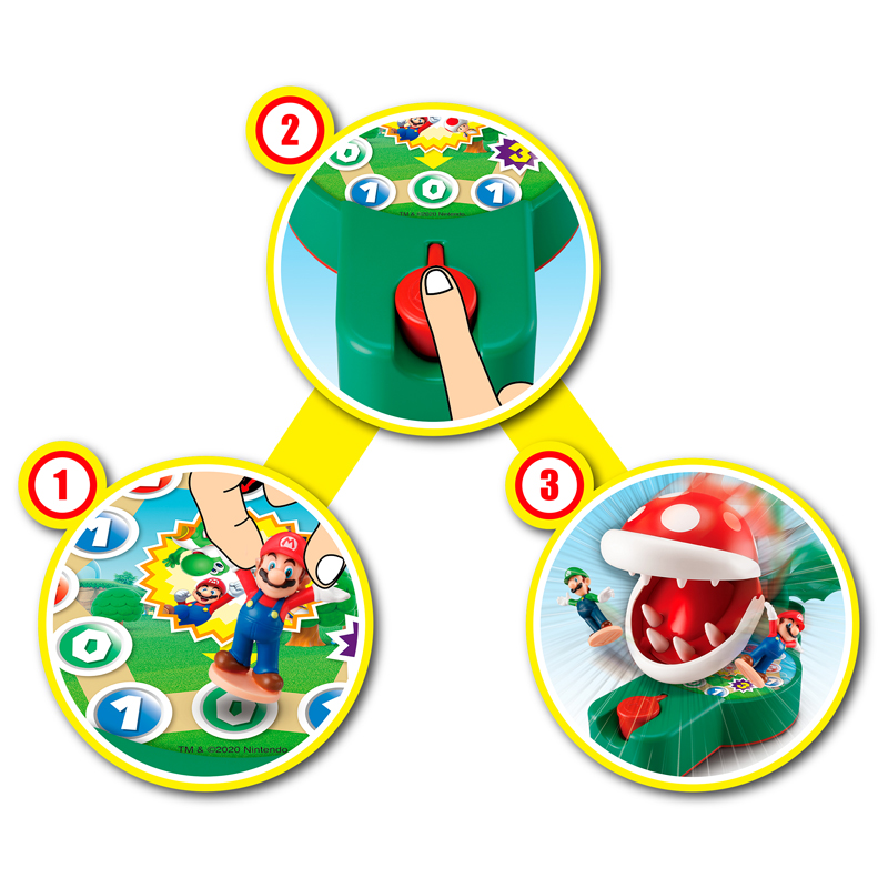 Epoch Επιτραπέζιο Super Mario Piranha Plant Escape! (7357)