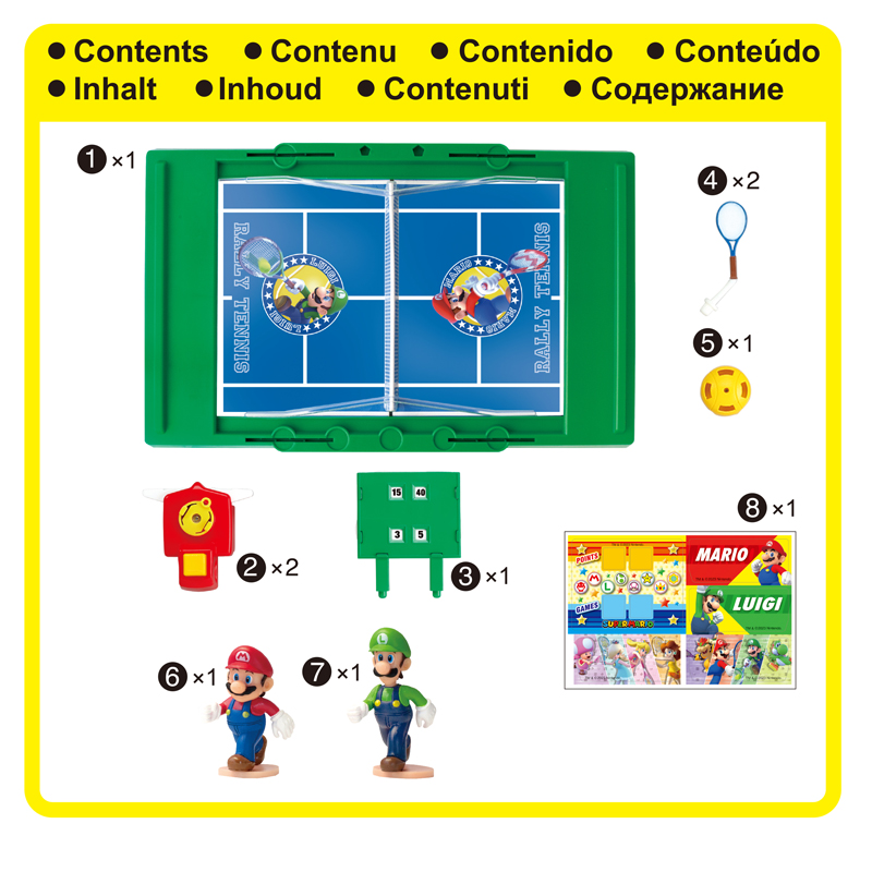 Epoch Επιτραπέζιο Super Mario Rally Tennis (7434)