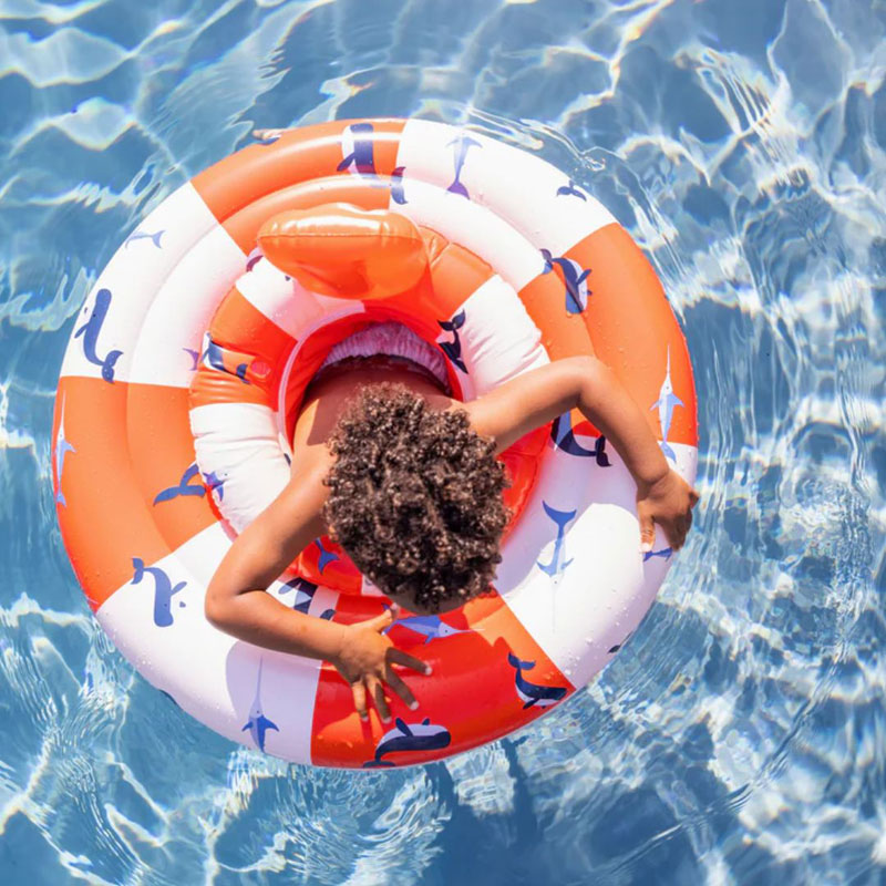 Swim Essentials Σωσίβιο ⌀69εκ. για μωρά από 0-1 ετών Whale (2020SE153)
