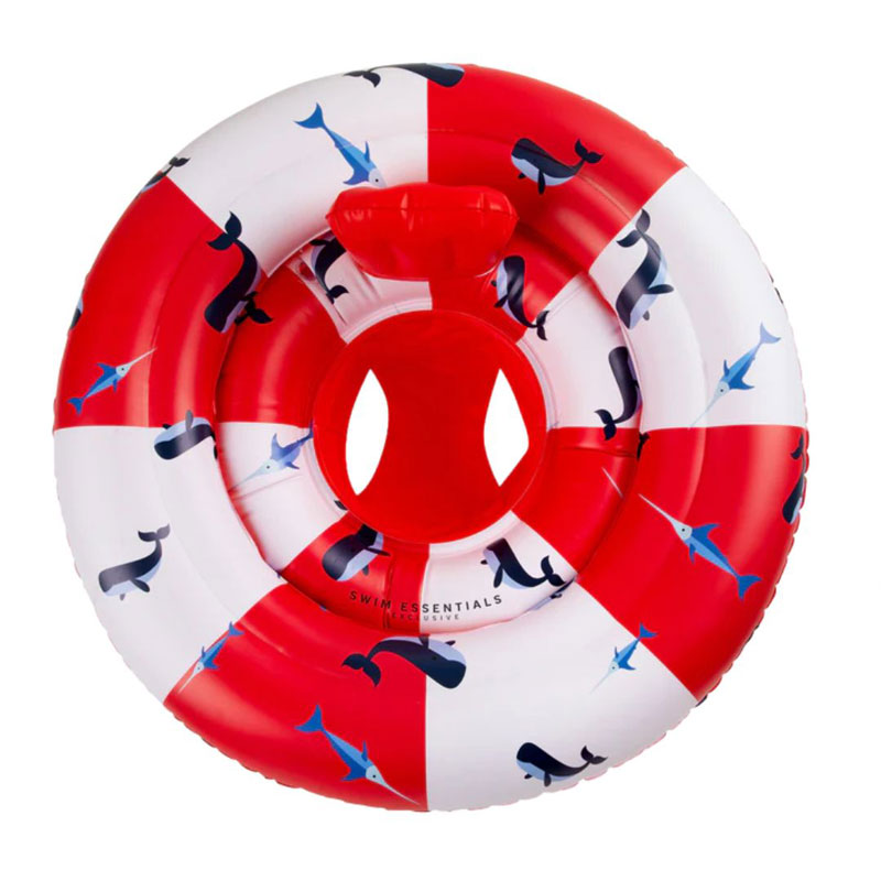 Swim Essentials Σωσίβιο ⌀69εκ. για μωρά από 0-1 ετών Whale (2020SE153)