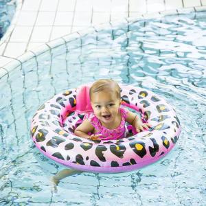 Swim Essentials Σωσίβιο ⌀69εκ. για Μωρά από 0-1 ετών Rose Gold Leopard Printed (2020SE32)