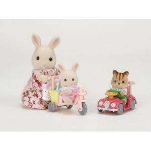 Sylvanian Families Μαμά και Μωρά με Ποδηλατάκια (5040)
