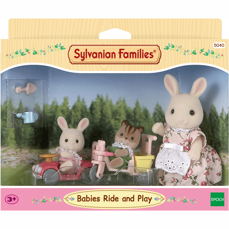 Sylvanian Families Μαμά και Μωρά με Ποδηλατάκια (5040)