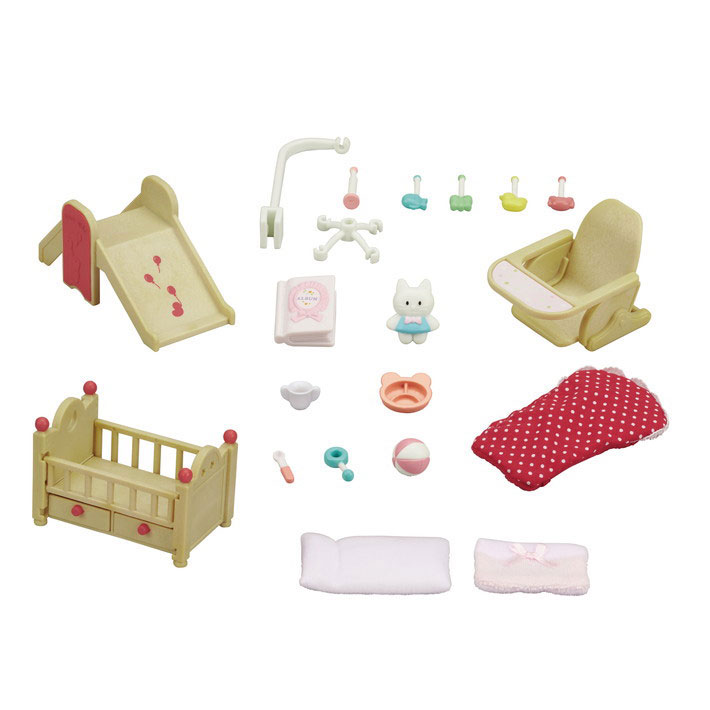 Sylvanian Families Σετ Βρεφικού Δωματίου- Baby Nursery Set (5436)