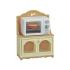 Sylvanian Families Φούρνος  Μικροκυμάτων με Ντουλάπι- Microwave Cabinet (5443)