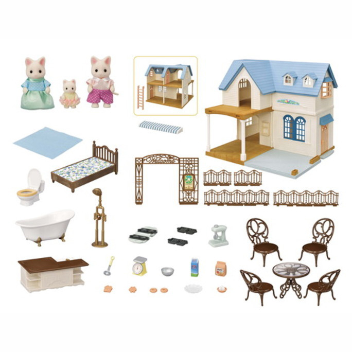 Sylvanian Families: Courtyard Home Gift Set (5609)
