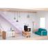 Tooky Toys Doll House Ξύλινο Τριώροφο Κουκλόσπιτο (TH919)