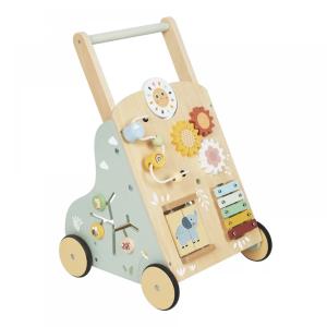 Tooky Toy Baby Walker Περπατούρα Ξύλινη με Δραστηριότητες (TJ712)