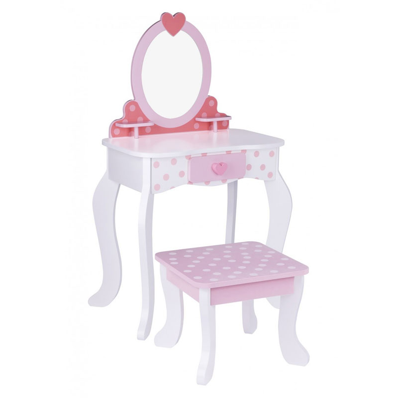 Tooky Toy Kids Vanity Table Παιδική Τουαλέτα Ομορφιάς (TK462)