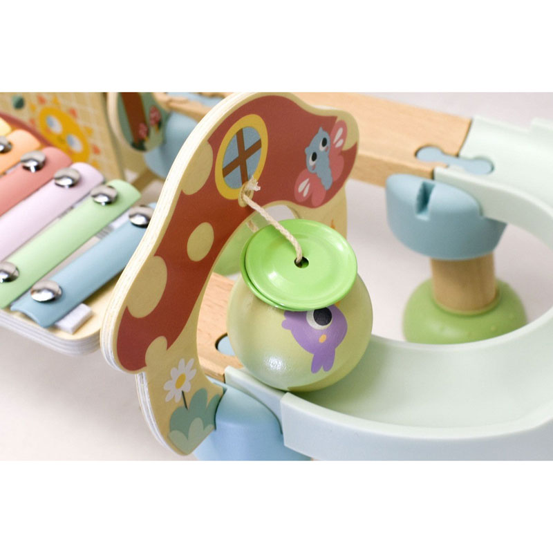 Tooky Toy Ξύλινο Βρεφικό Παιχνίδι Μουσική Πίστα (TK744N)