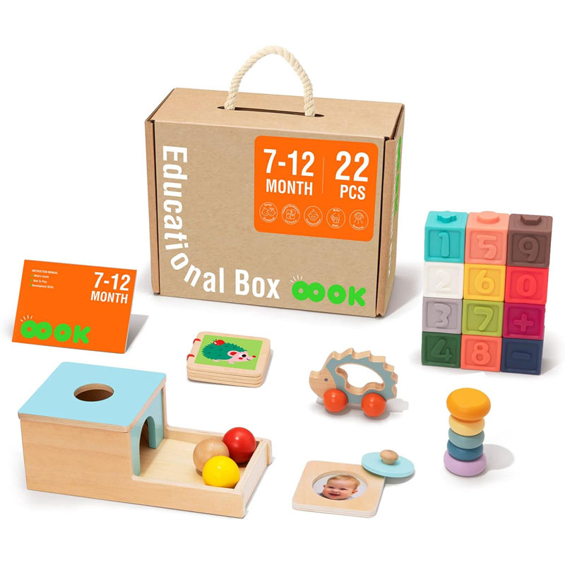 Tooky Toy Κουτί Educational Box Εκπαιδευτικών Δραστηριοτήτων Montessori (TK751)